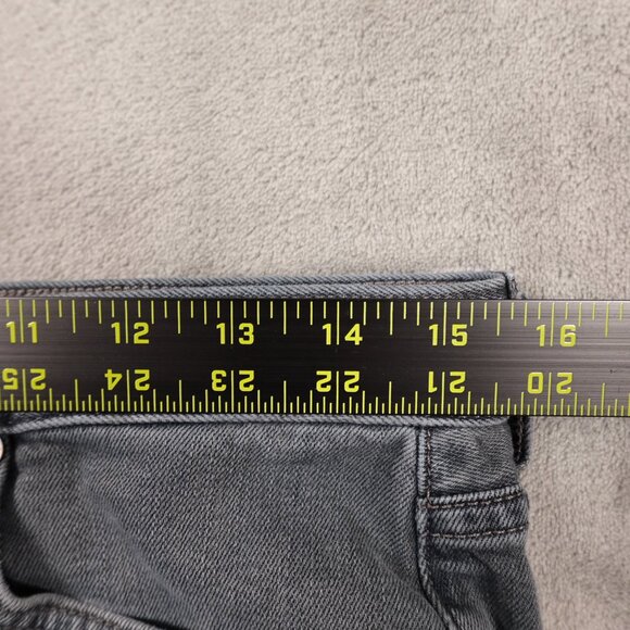 Rag and Bone jeans Slim men's 31 gray denim distressed button fly - Picture 7 of 12